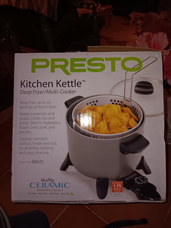 Kitchen Kettle™ deep fryer/multi-cooker - Multi-Cookers - Presto®