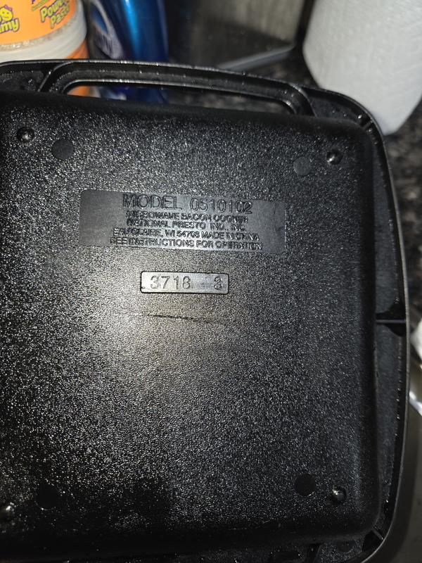 Presto bacon microwave cooker black cheap
