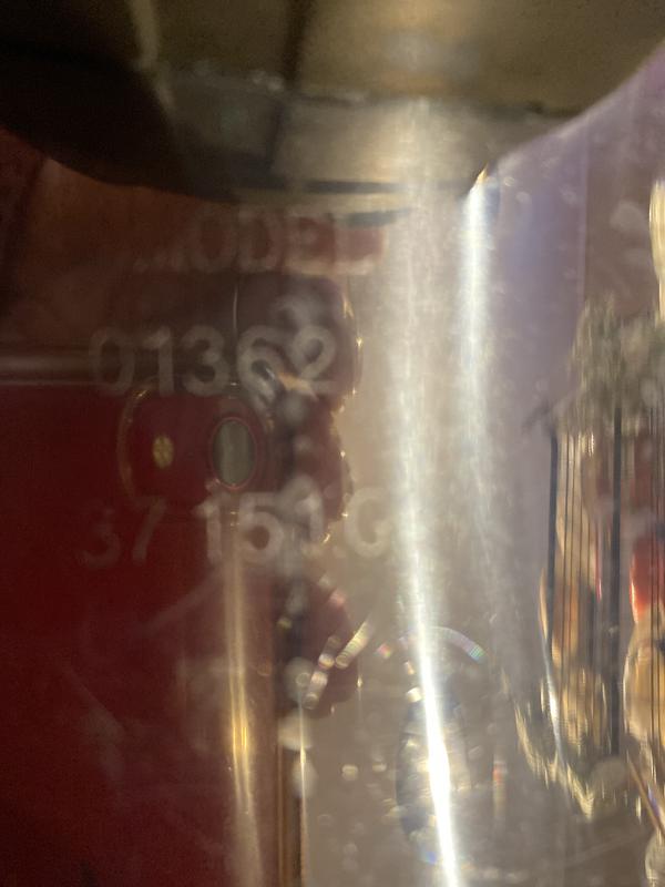 numbers on pressure cooker in current use.