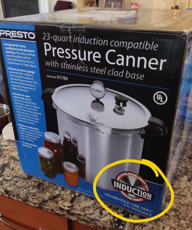 Presto Precise Presto Pressure Canner With Weighted Gauge Water