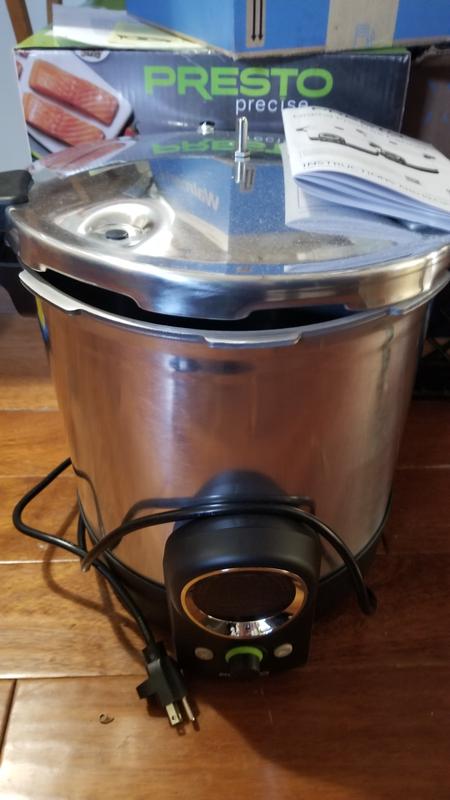 Pressure Cooker Presto 01781 23 Qt Aluminum Silver For Sale