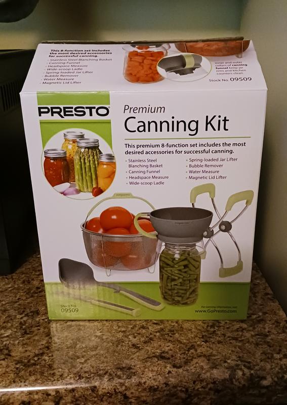 Fulgutonit Canning Supplies Kit, Stainless Steel Canning Pot with Rack & 6  Pieces Canning Tools Set, Water bath Canner for Beginner