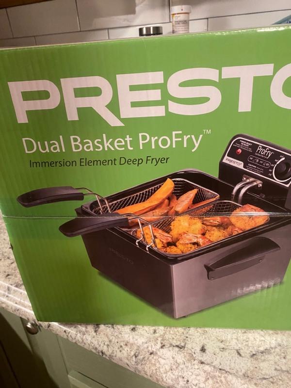 ProFry Dual Basket Deep Fryer