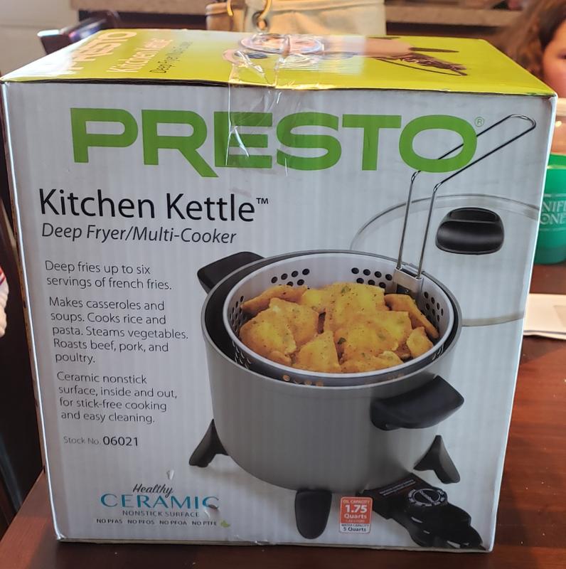 Presto multi discount cooker deep fryer