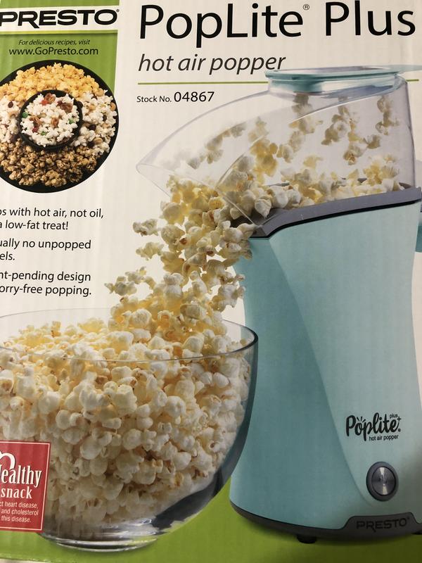 Presto Poplite 18-Cup Hot Air Popcorn Popper