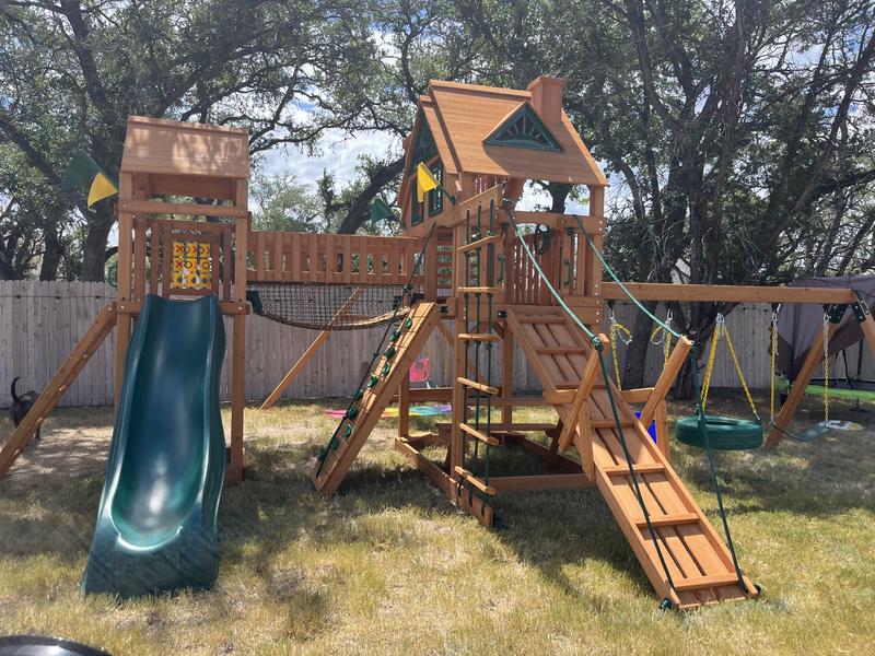 Pioneer Peak Swing Set | Gorilla Playsets Pioneer Peak Swing Set | Gorilla Playsets