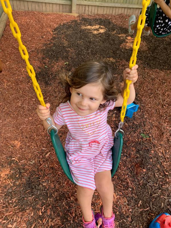 Finally love to swing!!!