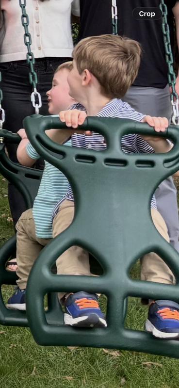Double Glider Swing for Playset - Gorilla Playsets