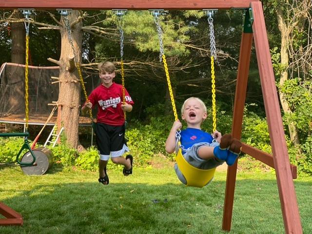 Swinging fun!