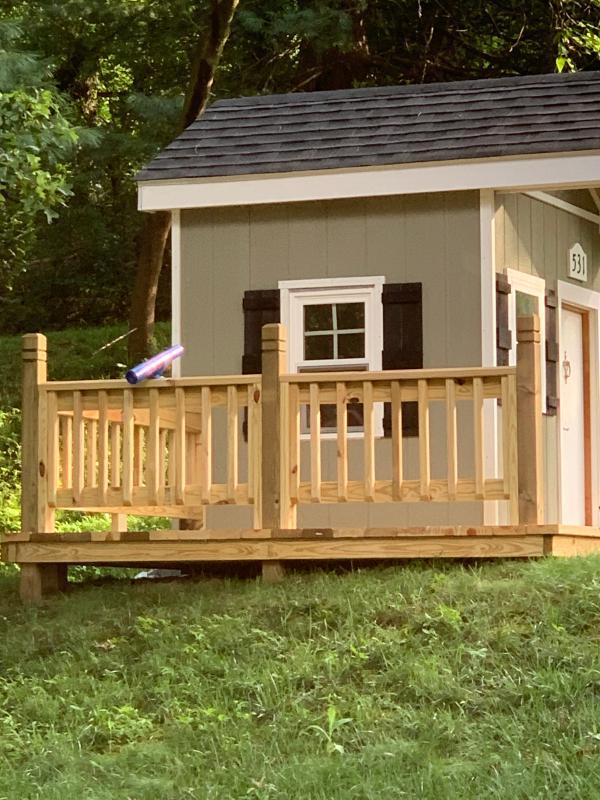 Playhouse with a view