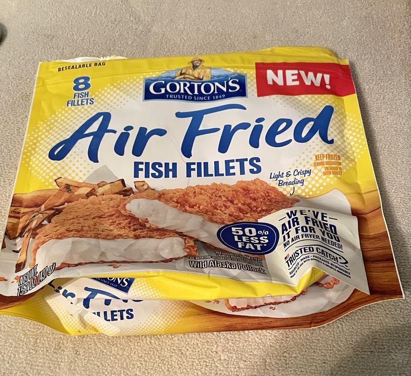 Easy Homemade Parmesan Crusted Fish Fillets in Air Fryer