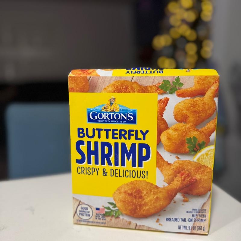 Gorton's Butterfly Shrimp, Whole Shrimp, Breaded with Crunchy