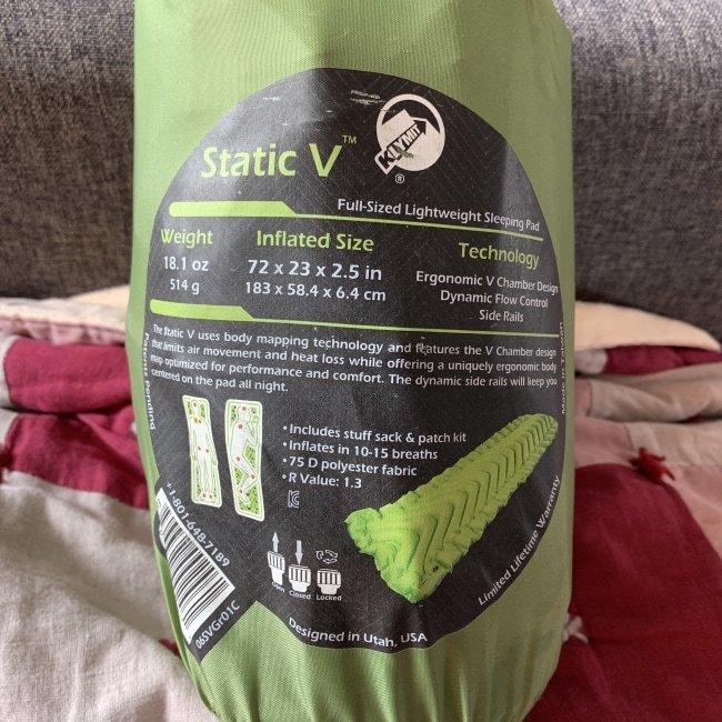 Photo submitted with review of product