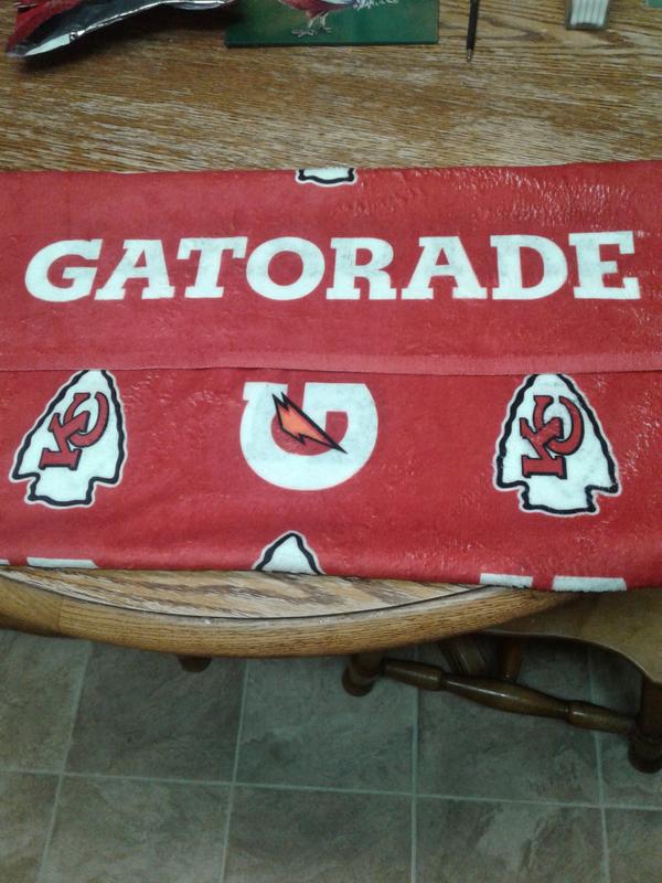 Husband new towel