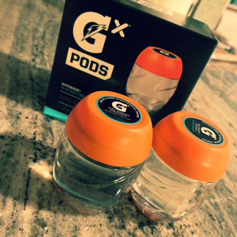 Gatorade Glacier Freeze Thirst Quencher Gx Pods Oz)