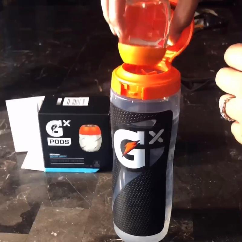 Gatorade Pod Squeeze Bottle Red 30 Ounce