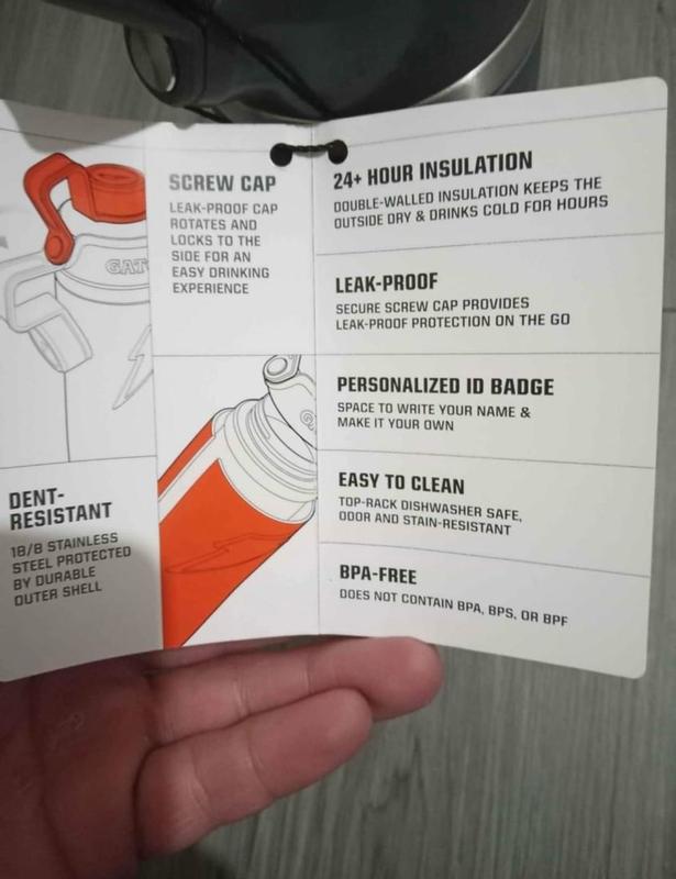 Photo submitted with review of product