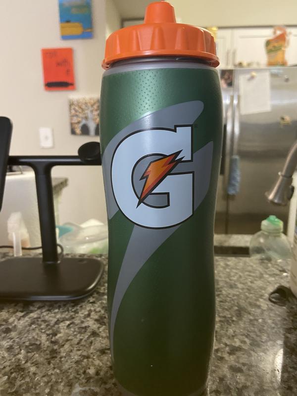  Gatorade 32oz Gator-skin Bottle, Green, One Size : Sports &  Outdoors