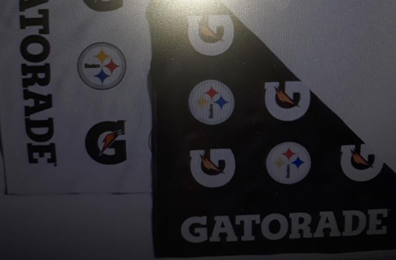 New Steelers Gatorade towel