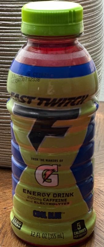 Fast Twitch Orange Energy Drink, 200mg Caffeine, Zero Sugar, Electrolytes,  Vitamins B6 and B12, 1 Bottle in the Soft Drinks department at