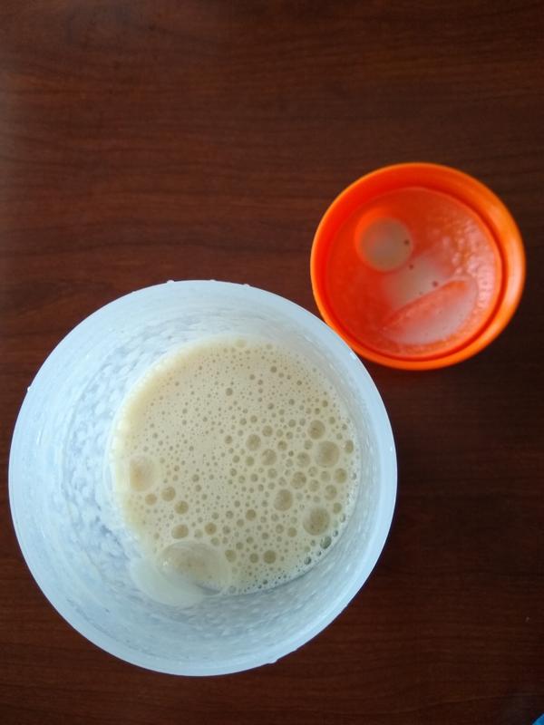 This blender bottle blends so well.