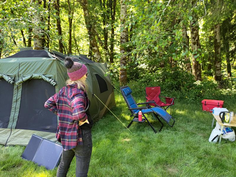 Setup without the rain fly