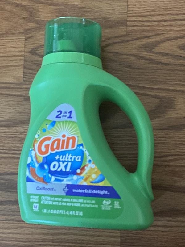 Ultra Oxi Waterfall Delight Liquid Laundry Detergent