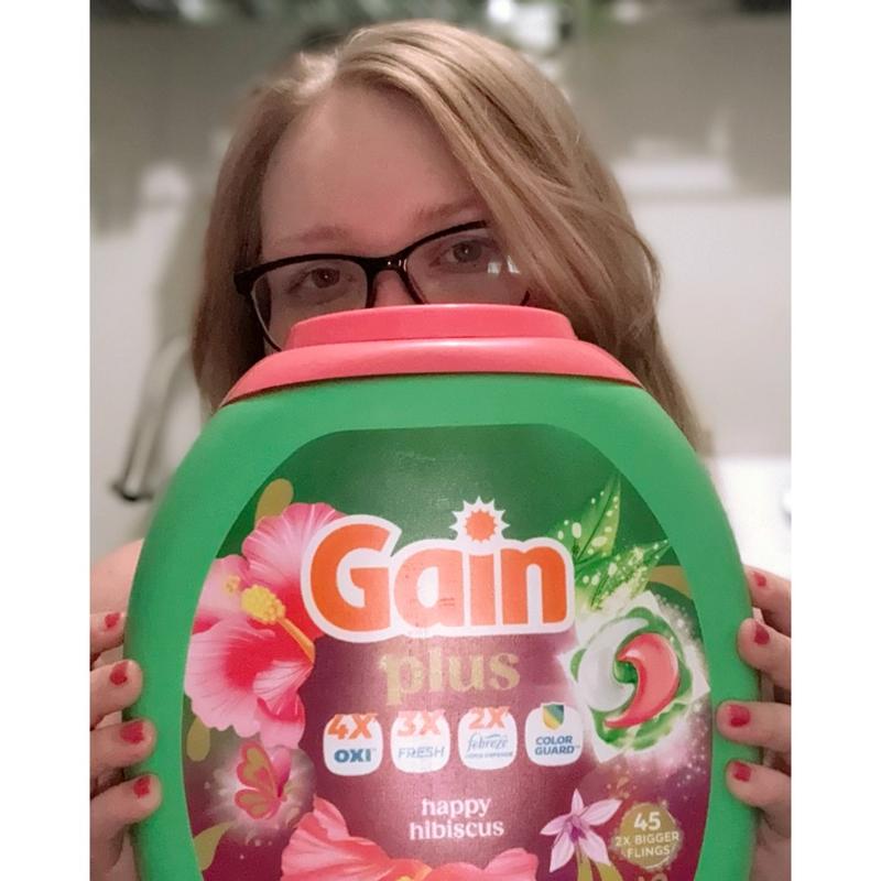 Buy Gain Plus Flings Liquid Washing Detergent pacs, Gain's Best
