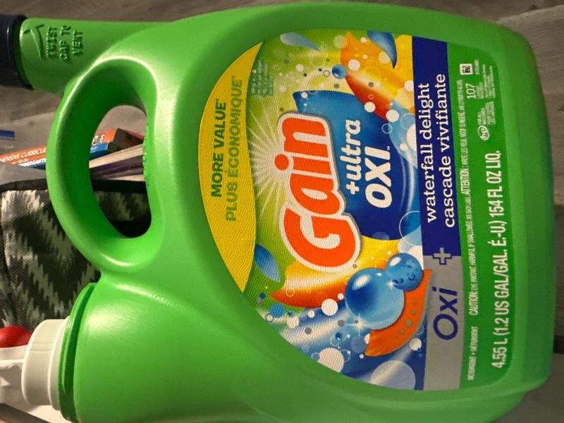 Gain Ultra OXI Waterfall Delight HE Laundry Detergent (184