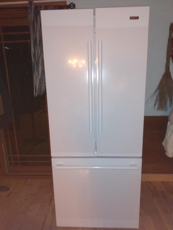  Galanz GLR16FWED08 3 French Door Refrigerator with Bottom  Freezer & Adjustable Thermostat, 16 cu ft, White : Everything Else
