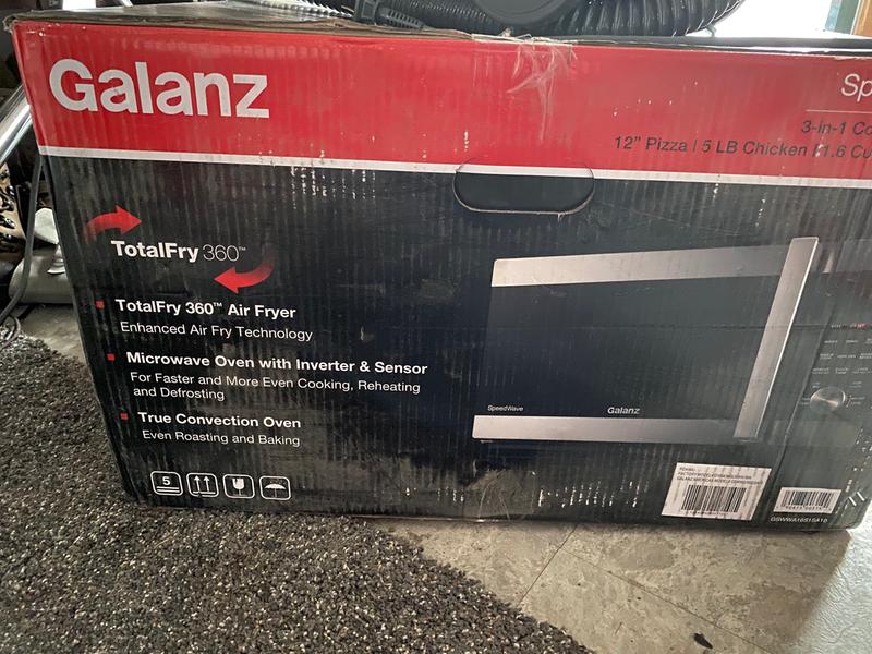  Galanz GSWWA16S1SA10 3-in-1 SpeedWave with TotalFry