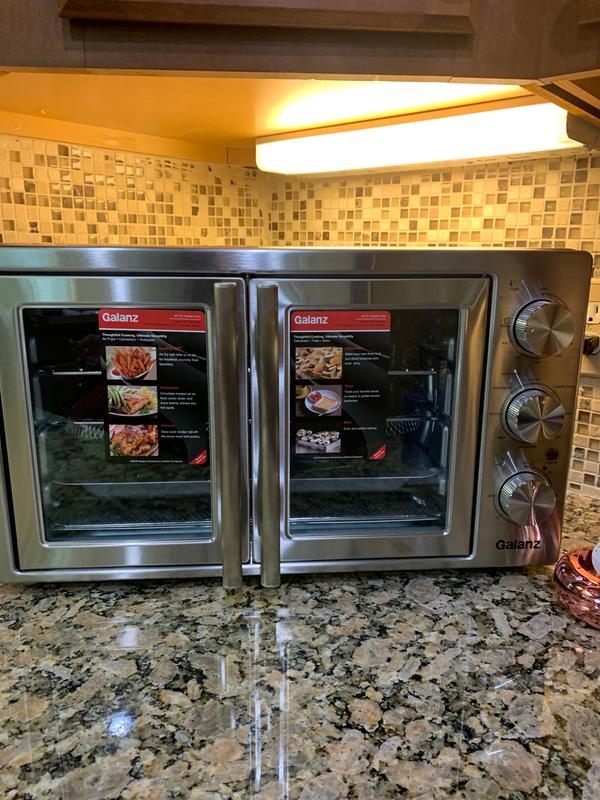 Retro Toaster Oven - SIMOE Air Fryer Oven & Toasters 19QT, 7 in 1  Convection Oven Combo for Family Use, 360° Even & Healthy Cooking, 5  Accessories 