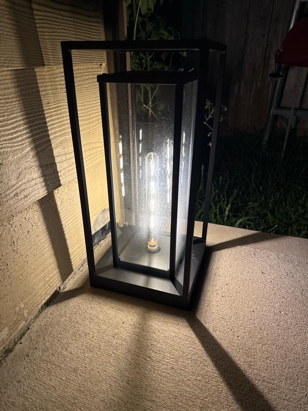 Gama Sonic NovaEdge Solar Post Light – Edison-Style Outdoor LED