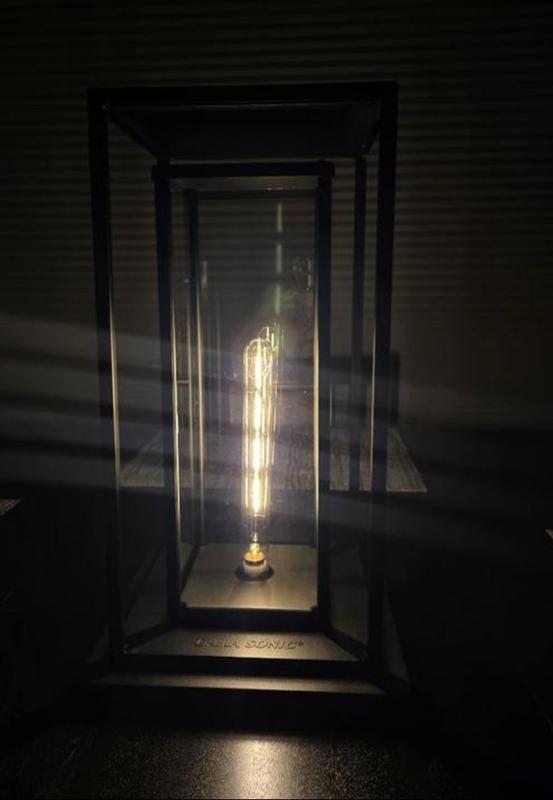 Gama Sonic NovaEdge Solar Post Light – Edison-Style Outdoor LED