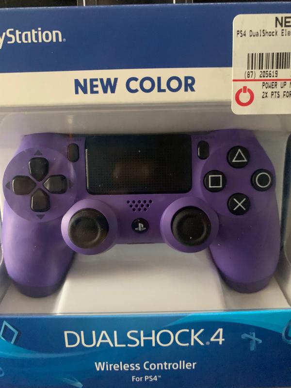 purple dualshock