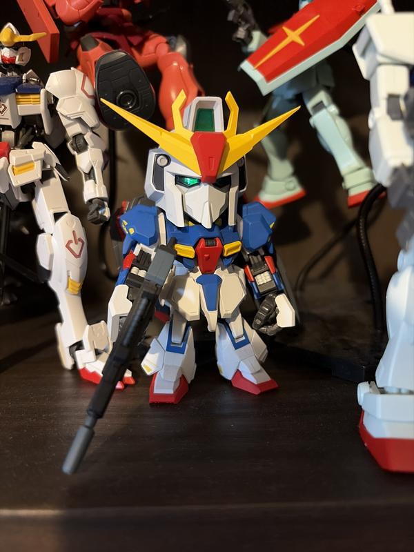 Bandai BNESH QMSV Mini Zeta Gundam Transformation Z Gundam and MK