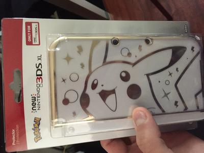 new nintendo 2ds xl pikachu gold protector case