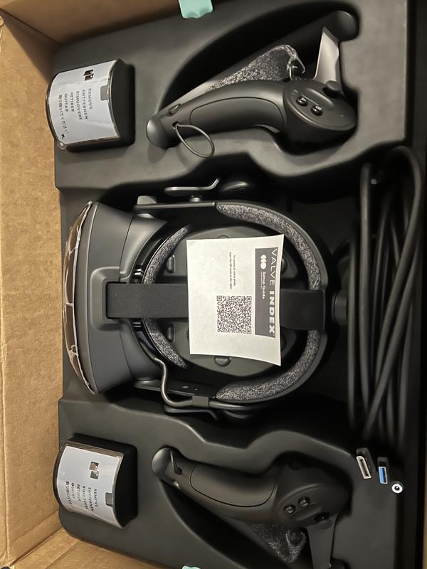 Valve Index PC Virtual Reality HMD Full Kit | GameStop