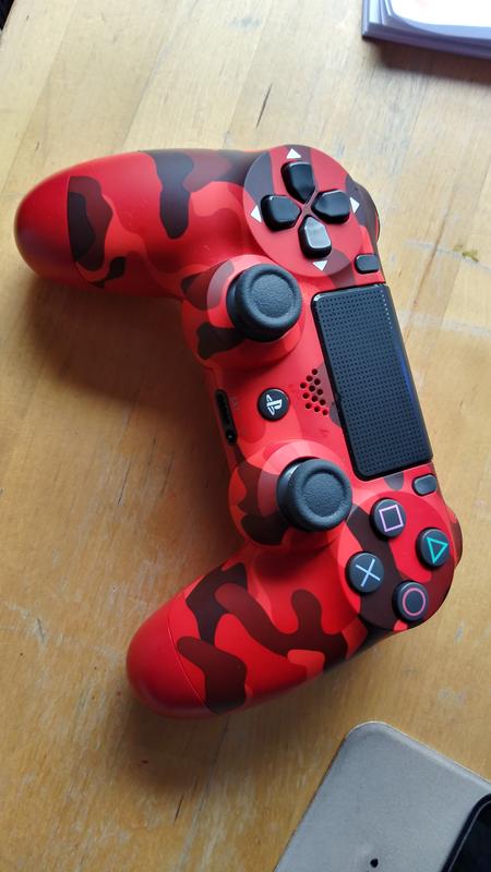 red camo ps4 controller gamestop