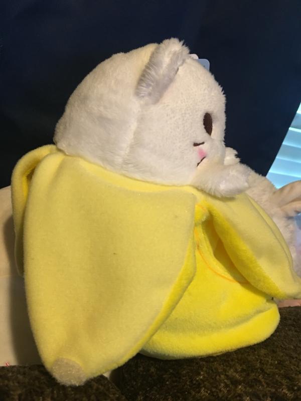 bananya cat plush gamestop