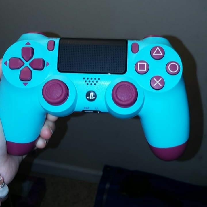 blue ps4 controller gamestop
