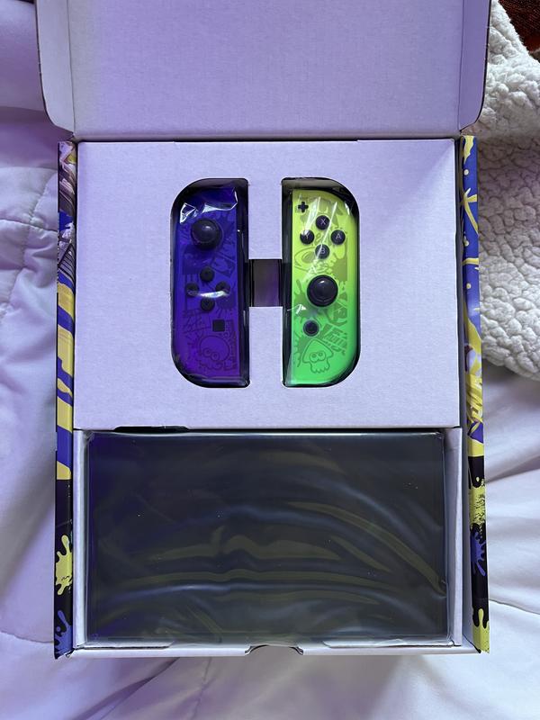 Nintendo Switch OLED Console Splatoon 3 Special Edition