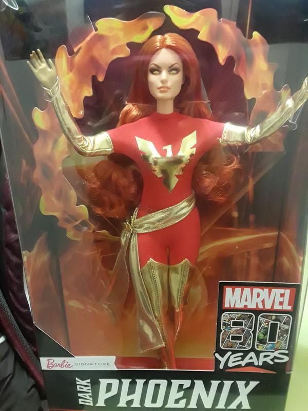 dark phoenix barbie doll