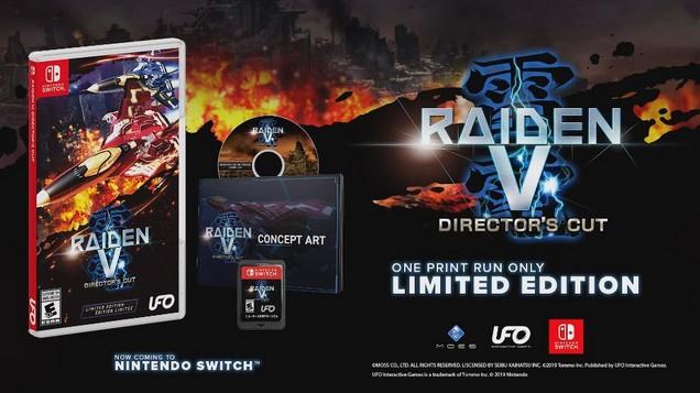 Raiden V Director's Cut Limted Edition - Nintendo Switch