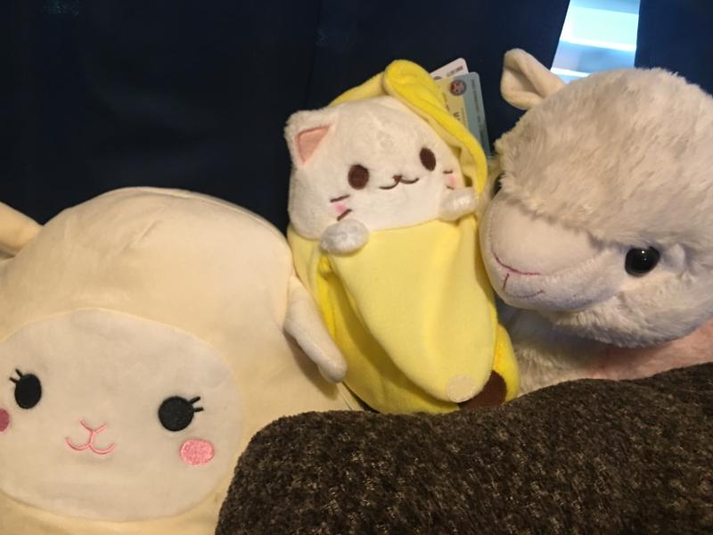 bananya cat plush gamestop