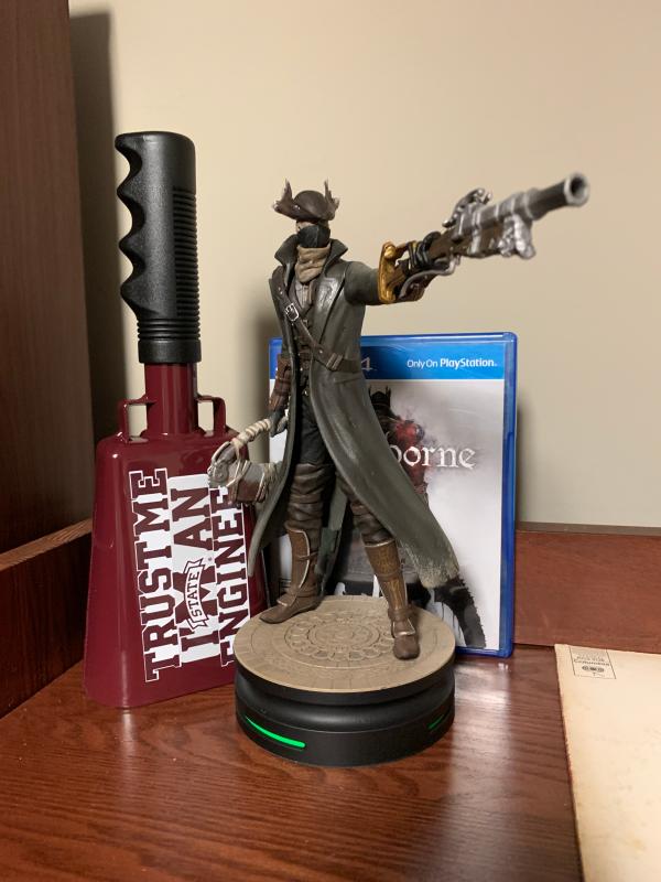 gamestop bloodborne statue