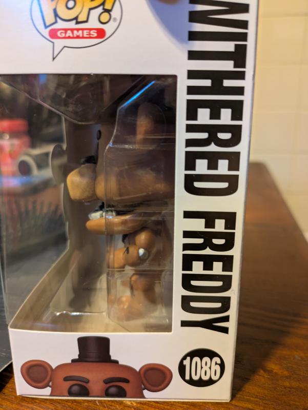 Figurine Funko Pop! Withered Golden Freddy - Five Nights At Freddy's (FNAF) | Édition 10 Ans | Vinyle 9.5cm | Collector