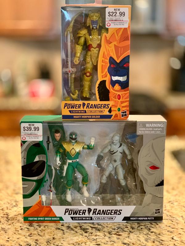 power rangers putty toy