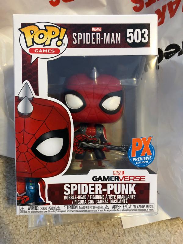 funko pop spiderman punk