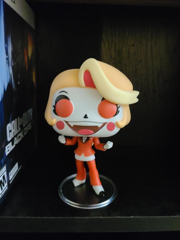 Elbenwald Alastor Mok Met Full-Print Voor Hazbin Hotel Fans - Inhoud 320 Ml, Hoogte 10 Cm - Keramiek Rood